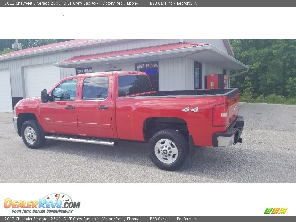 2012 Chevrolet Silverado 2500HD LT Crew Cab 4x4 Victory Red / Ebony Photo #3