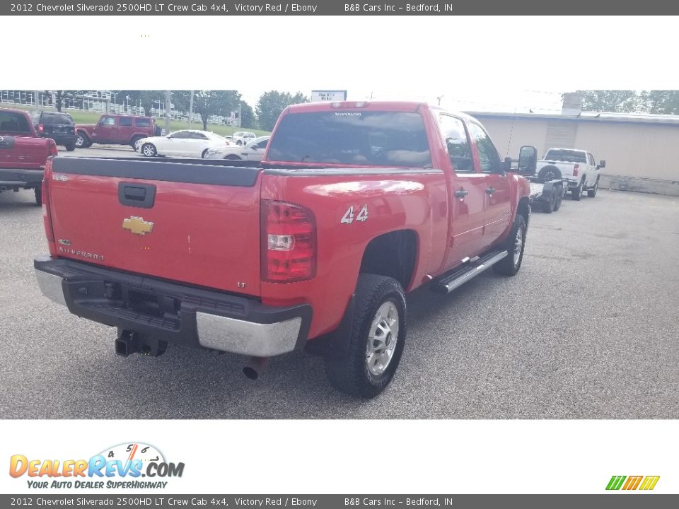 2012 Chevrolet Silverado 2500HD LT Crew Cab 4x4 Victory Red / Ebony Photo #5