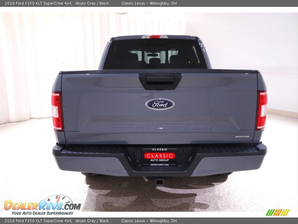 2019 Ford F150 XLT SuperCrew 4x4 Abyss Gray / Black Photo #19