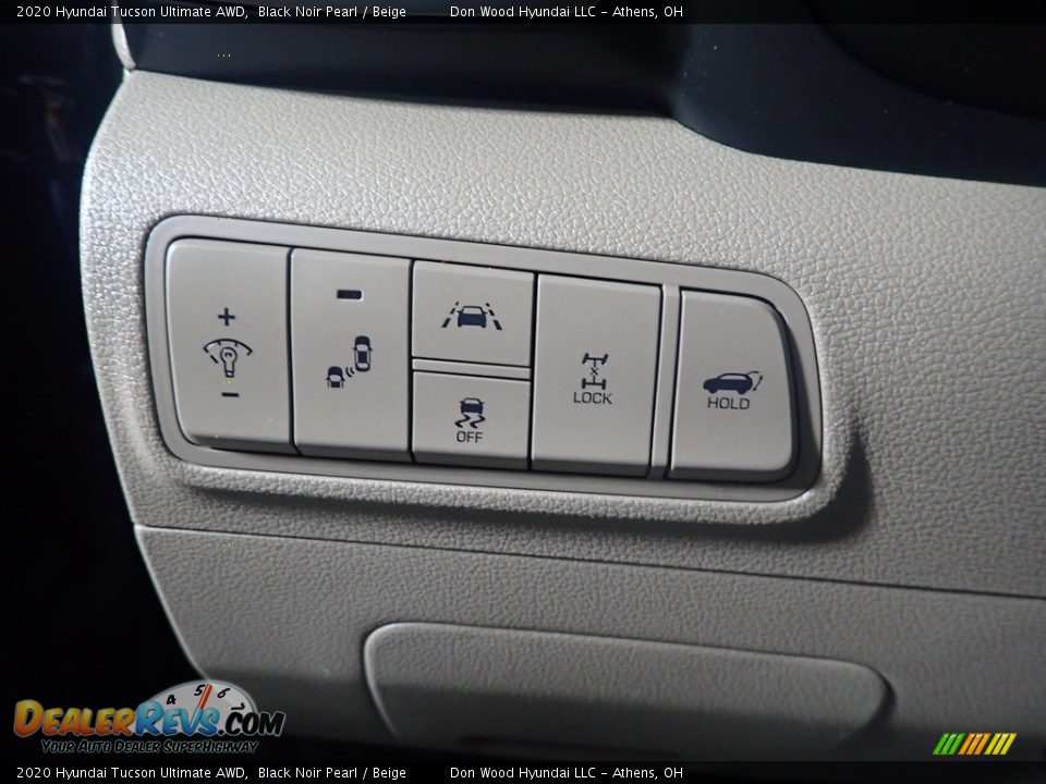 2020 Hyundai Tucson Ultimate AWD Black Noir Pearl / Beige Photo #35