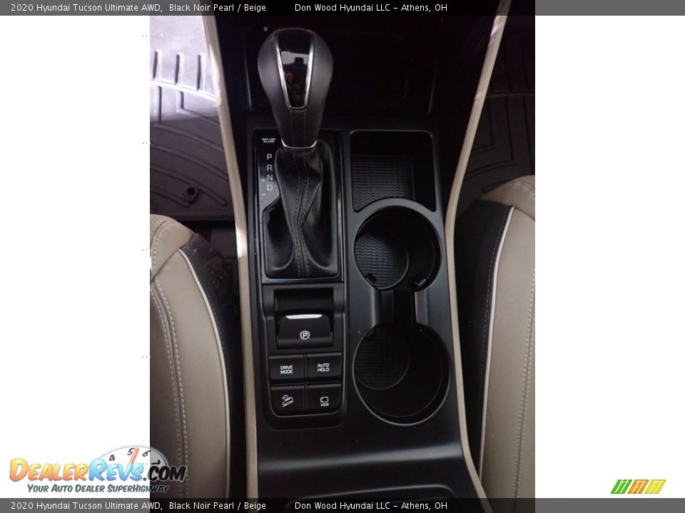 2020 Hyundai Tucson Ultimate AWD Black Noir Pearl / Beige Photo #36