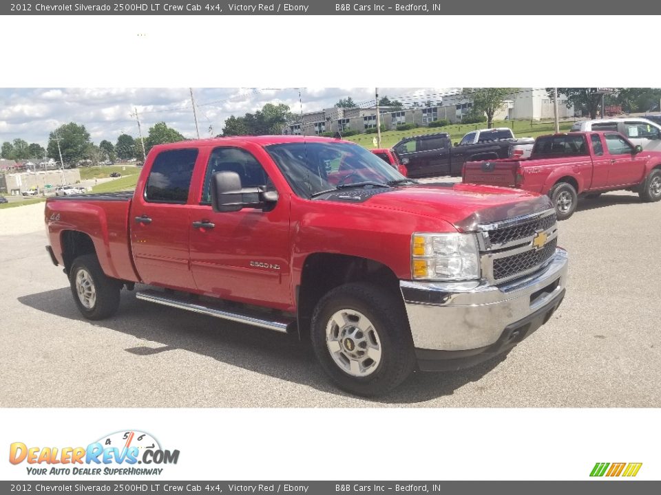 2012 Chevrolet Silverado 2500HD LT Crew Cab 4x4 Victory Red / Ebony Photo #7