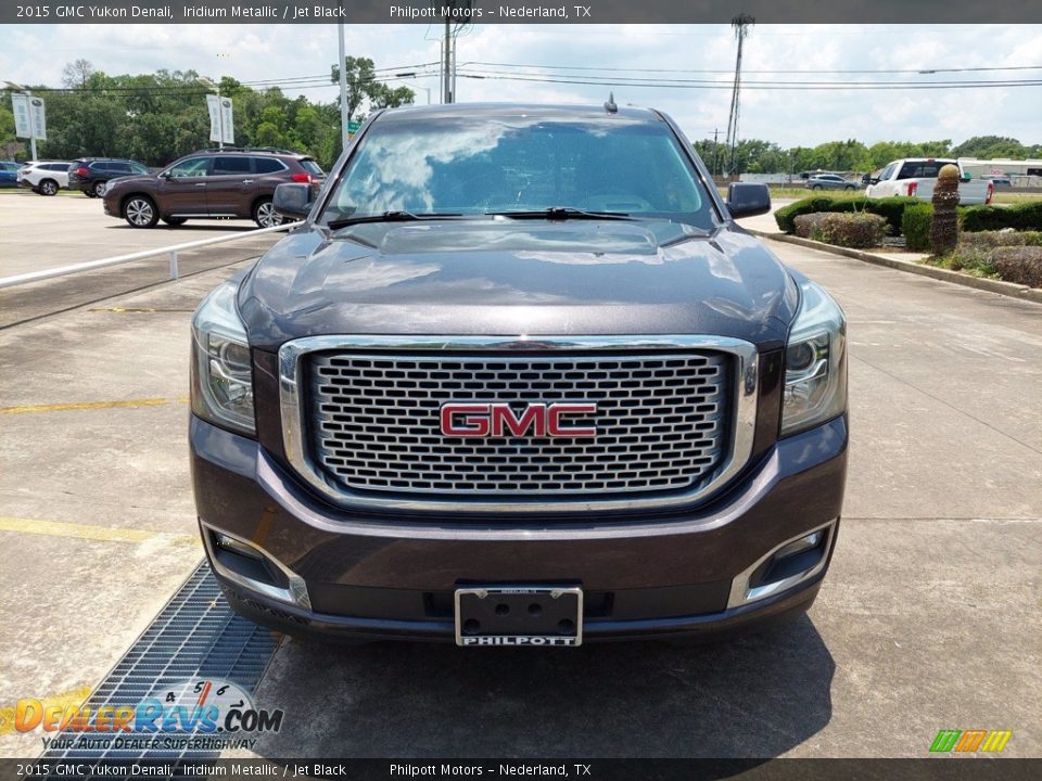 2015 GMC Yukon Denali Iridium Metallic / Jet Black Photo #2
