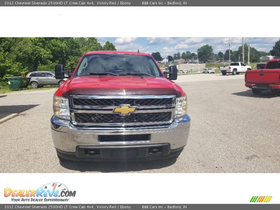 2012 Chevrolet Silverado 2500HD LT Crew Cab 4x4 Victory Red / Ebony Photo #8