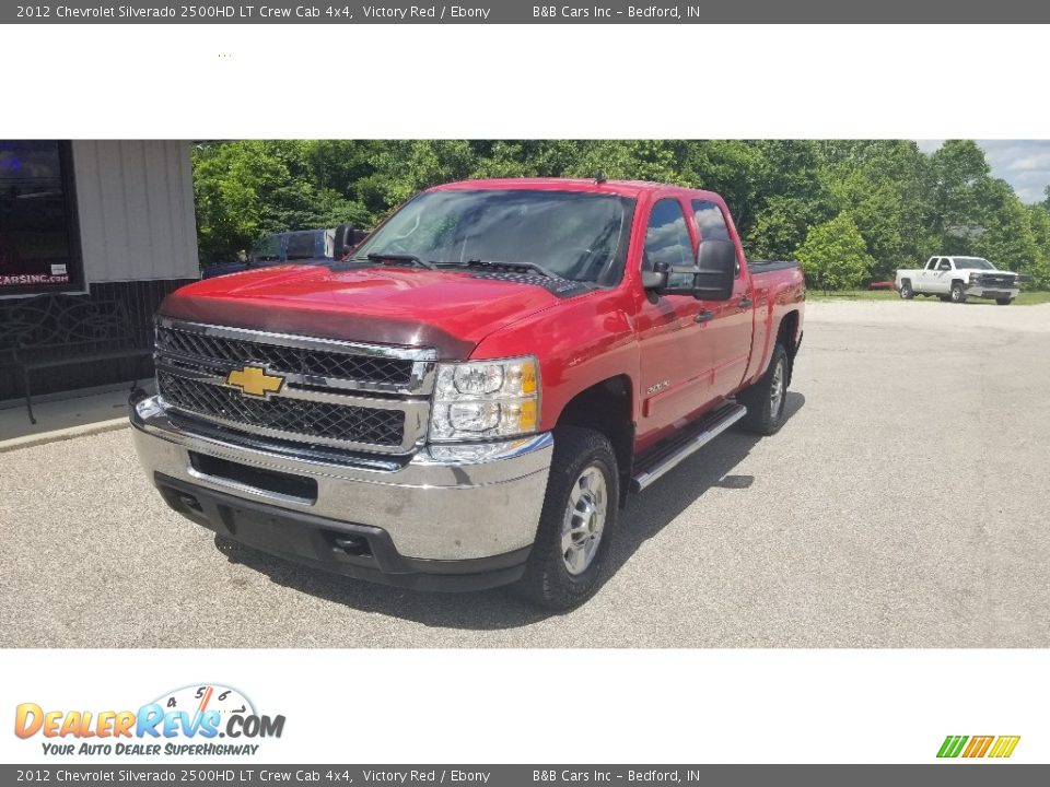 2012 Chevrolet Silverado 2500HD LT Crew Cab 4x4 Victory Red / Ebony Photo #9