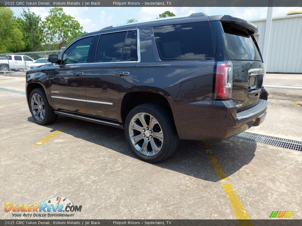 2015 GMC Yukon Denali Iridium Metallic / Jet Black Photo #5