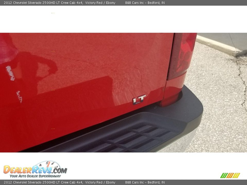 2012 Chevrolet Silverado 2500HD LT Crew Cab 4x4 Victory Red / Ebony Photo #15