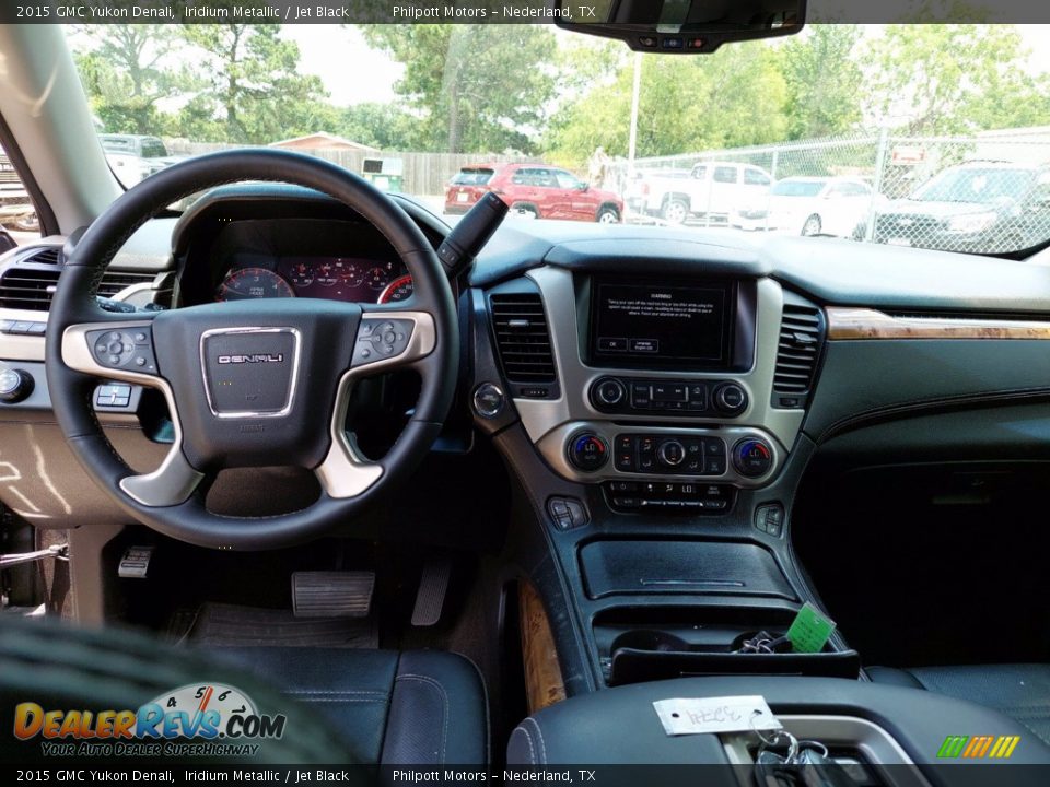 2015 GMC Yukon Denali Iridium Metallic / Jet Black Photo #11