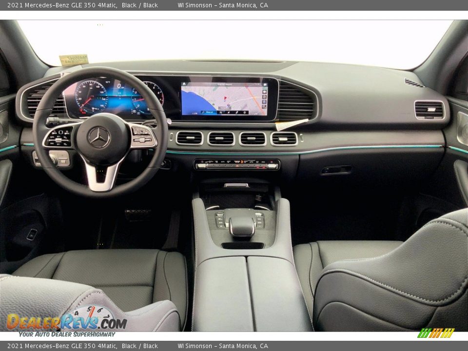 Dashboard of 2021 Mercedes-Benz GLE 350 4Matic Photo #6