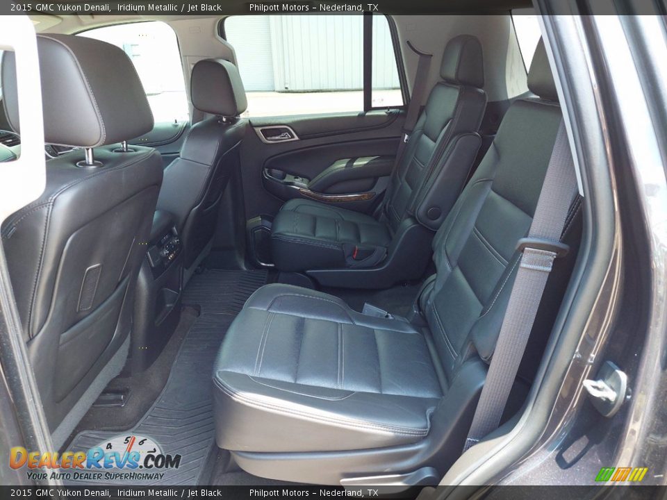 2015 GMC Yukon Denali Iridium Metallic / Jet Black Photo #12