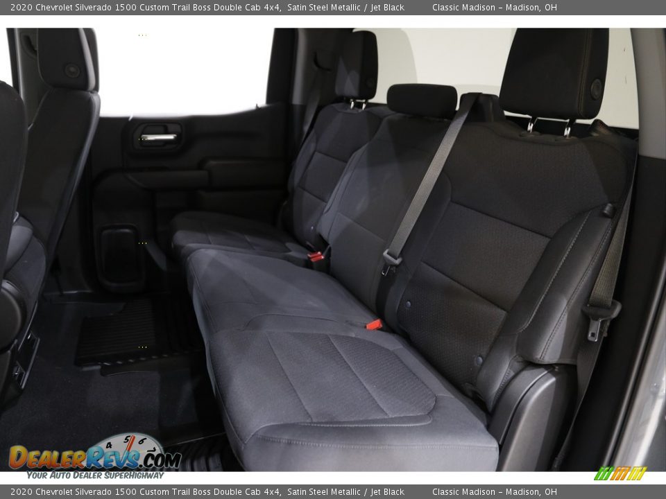 2020 Chevrolet Silverado 1500 Custom Trail Boss Double Cab 4x4 Satin Steel Metallic / Jet Black Photo #19