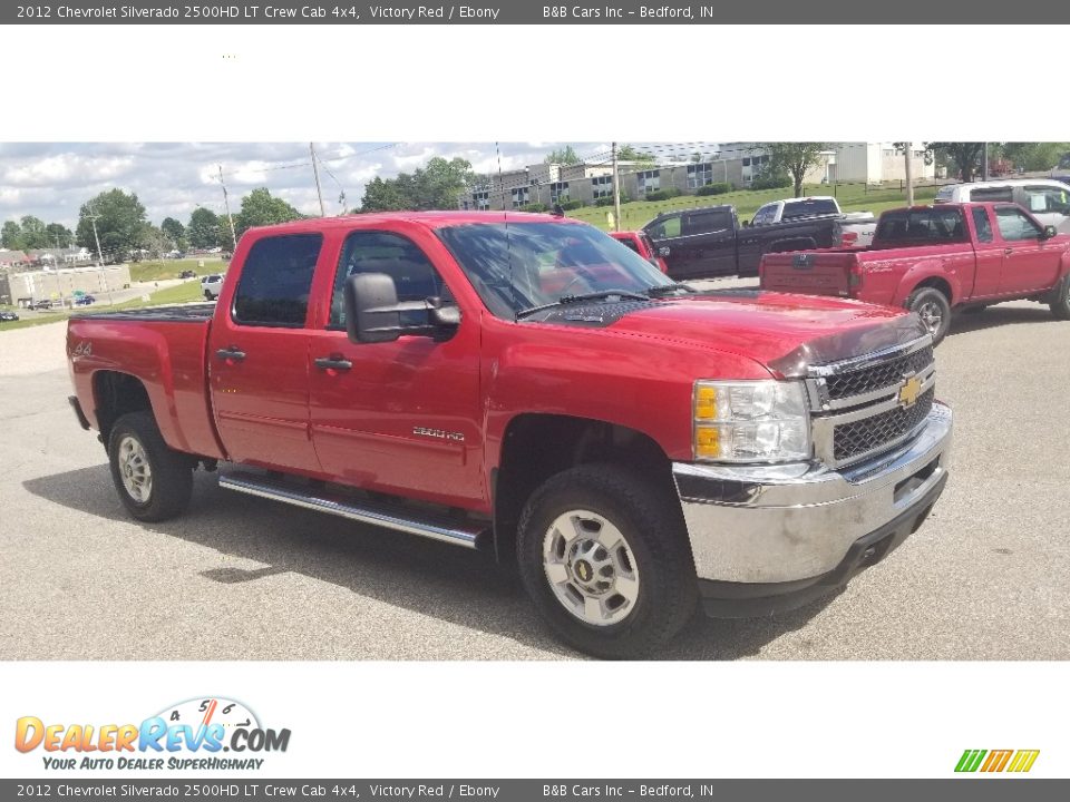 2012 Chevrolet Silverado 2500HD LT Crew Cab 4x4 Victory Red / Ebony Photo #27