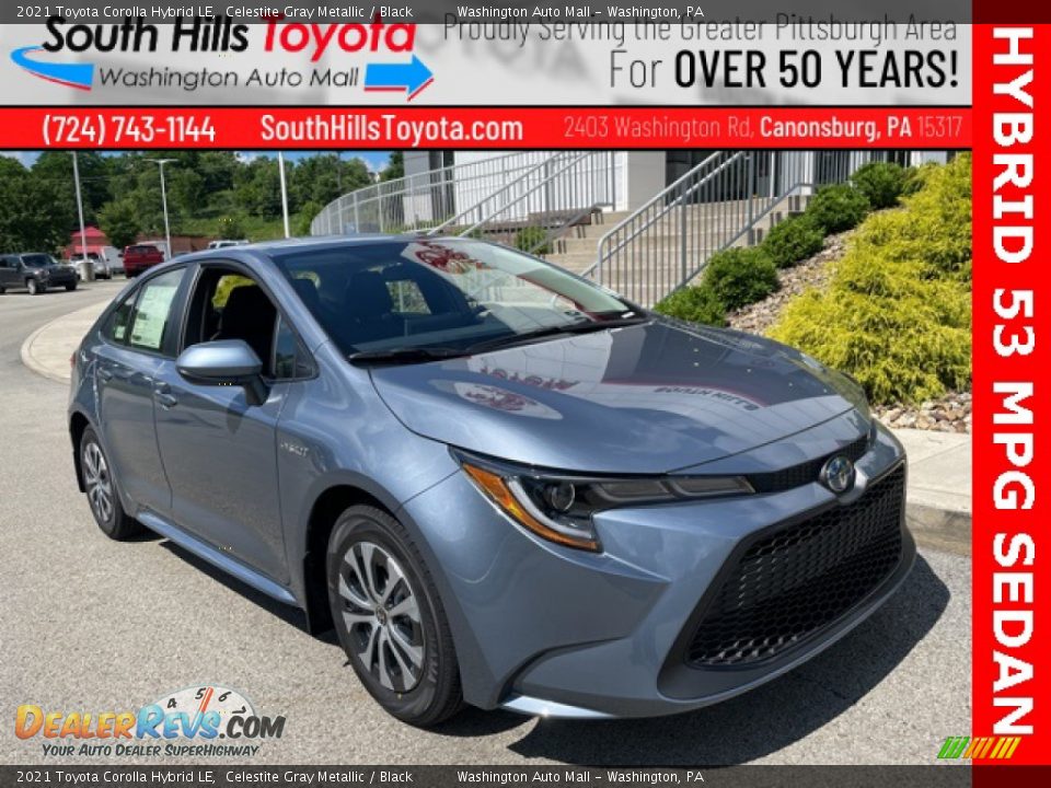 2021 Toyota Corolla Hybrid LE Celestite Gray Metallic / Black Photo #1