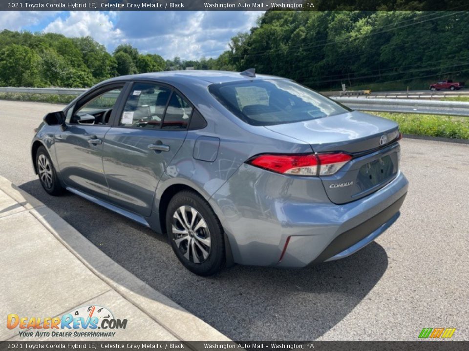 2021 Toyota Corolla Hybrid LE Celestite Gray Metallic / Black Photo #2