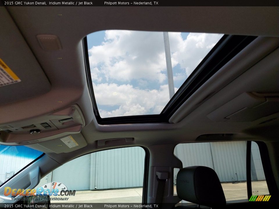2015 GMC Yukon Denali Iridium Metallic / Jet Black Photo #22