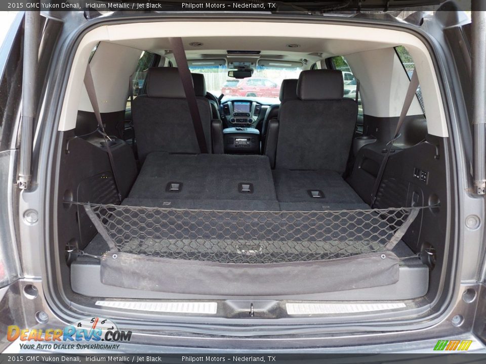 2015 GMC Yukon Denali Iridium Metallic / Jet Black Photo #23