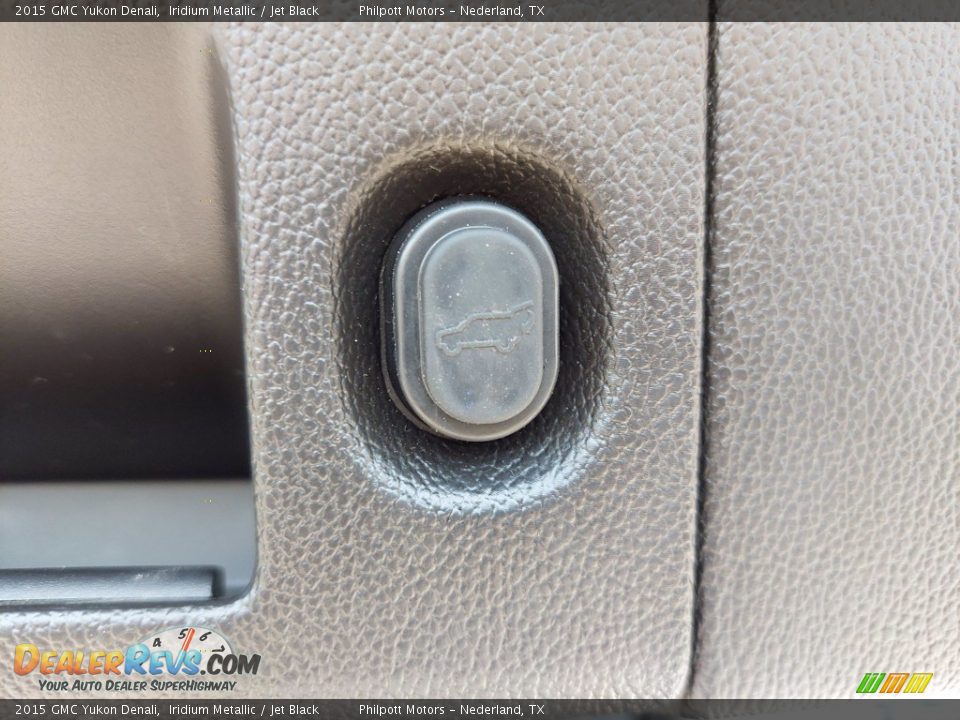 2015 GMC Yukon Denali Iridium Metallic / Jet Black Photo #24
