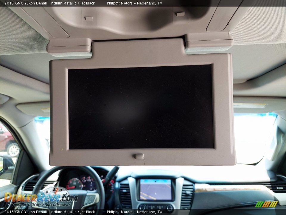 2015 GMC Yukon Denali Iridium Metallic / Jet Black Photo #25