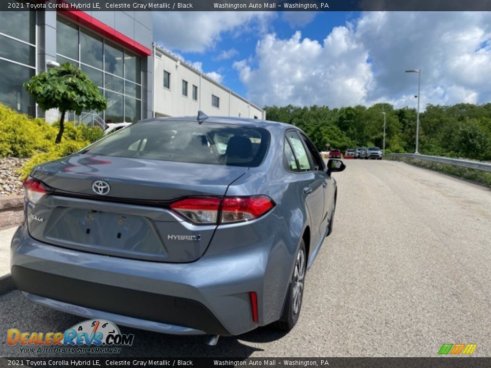 2021 Toyota Corolla Hybrid LE Celestite Gray Metallic / Black Photo #8