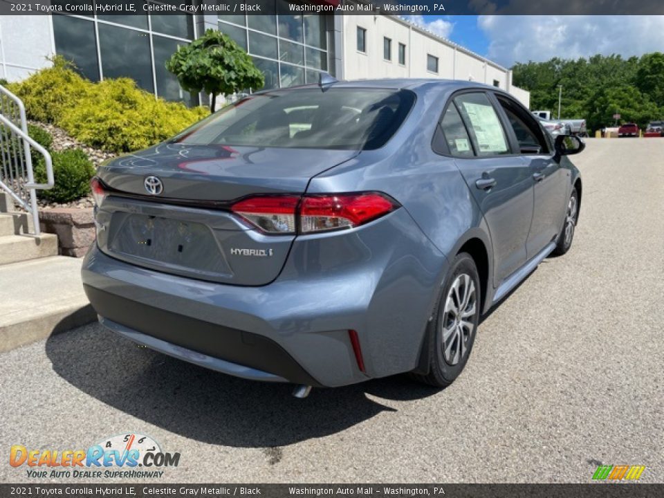 2021 Toyota Corolla Hybrid LE Celestite Gray Metallic / Black Photo #9