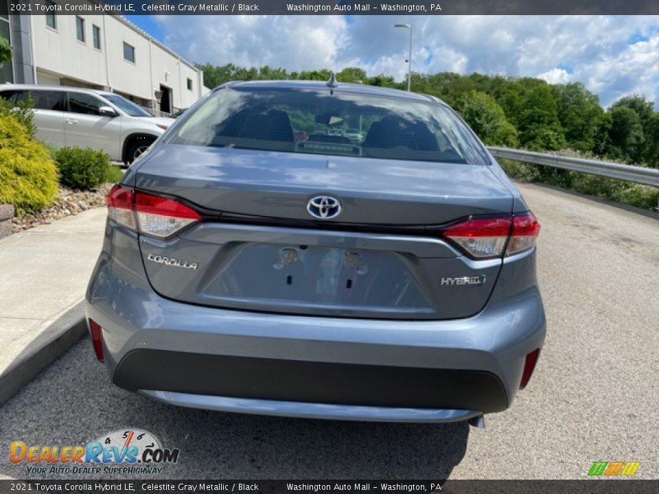 2021 Toyota Corolla Hybrid LE Celestite Gray Metallic / Black Photo #10