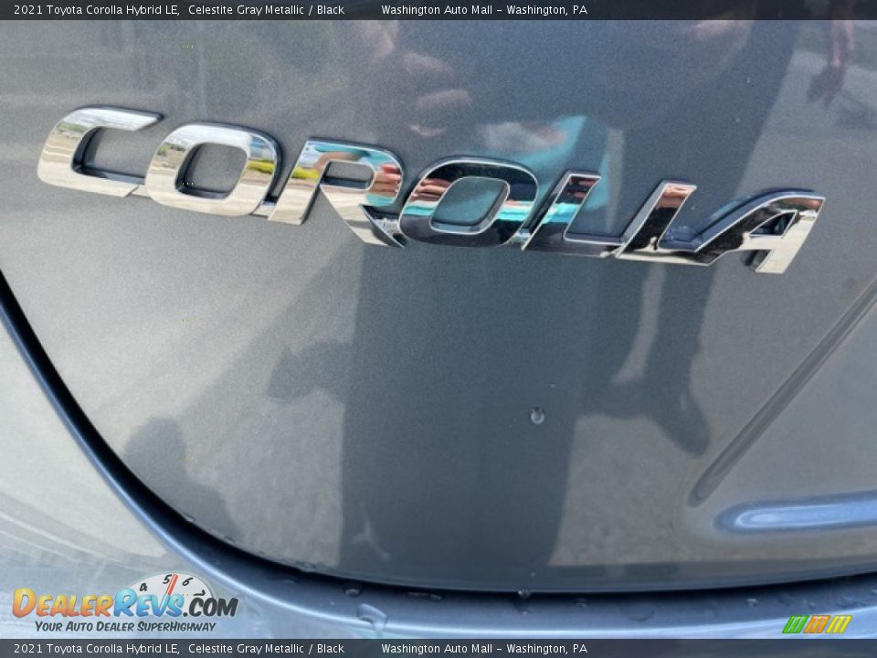2021 Toyota Corolla Hybrid LE Celestite Gray Metallic / Black Photo #11
