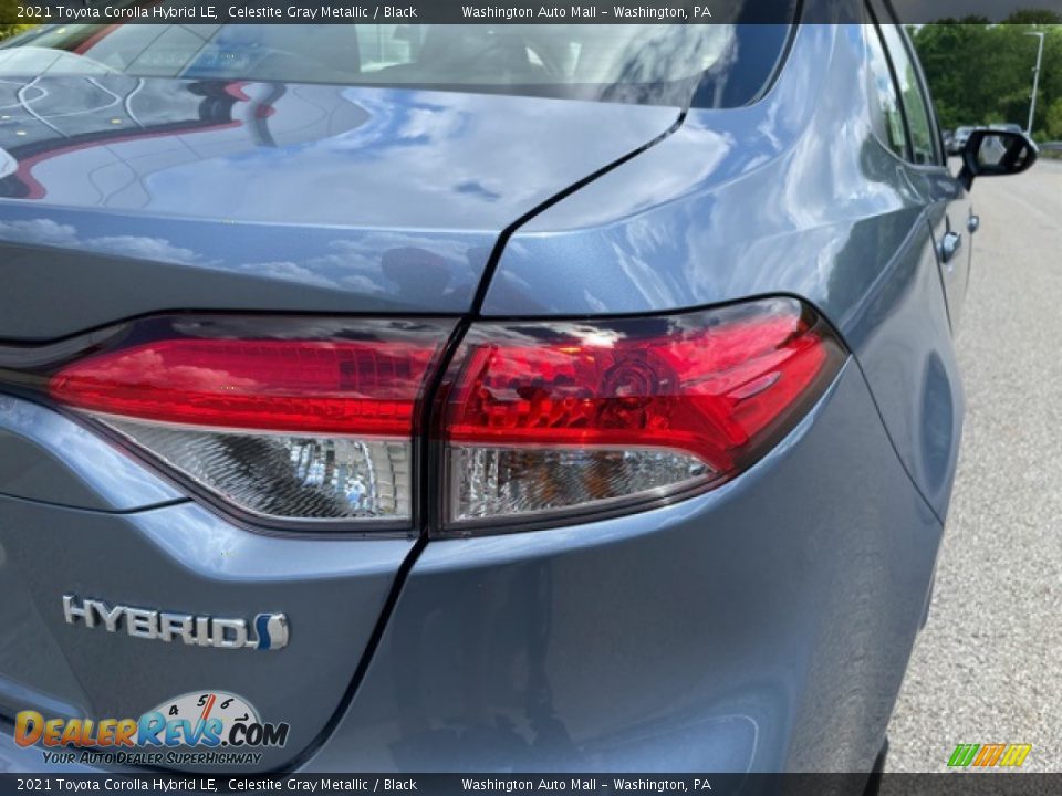 2021 Toyota Corolla Hybrid LE Celestite Gray Metallic / Black Photo #15