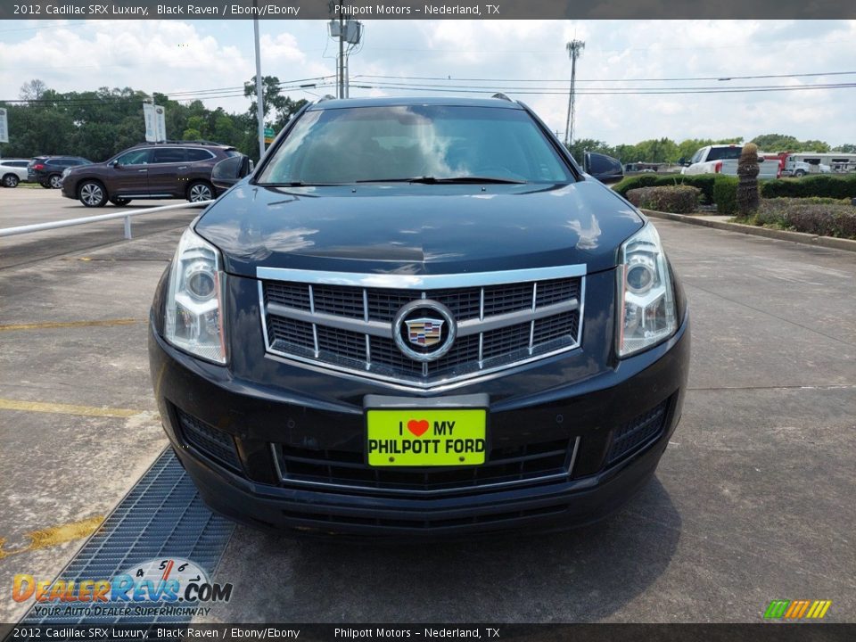 2012 Cadillac SRX Luxury Black Raven / Ebony/Ebony Photo #2