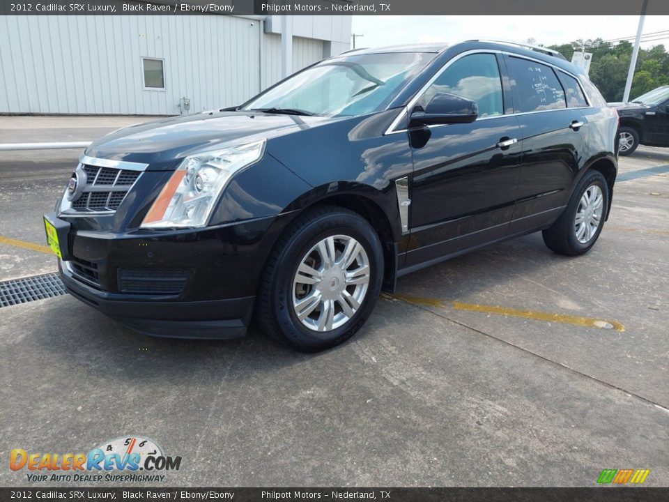 2012 Cadillac SRX Luxury Black Raven / Ebony/Ebony Photo #3