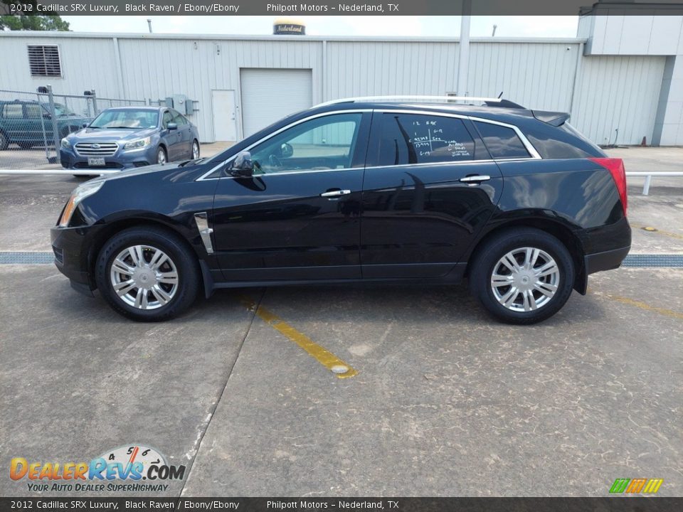 2012 Cadillac SRX Luxury Black Raven / Ebony/Ebony Photo #4