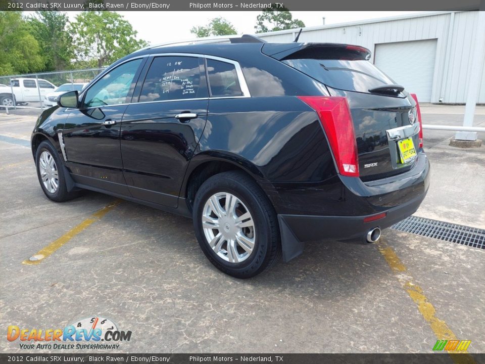 2012 Cadillac SRX Luxury Black Raven / Ebony/Ebony Photo #5
