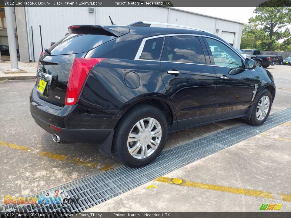 2012 Cadillac SRX Luxury Black Raven / Ebony/Ebony Photo #7