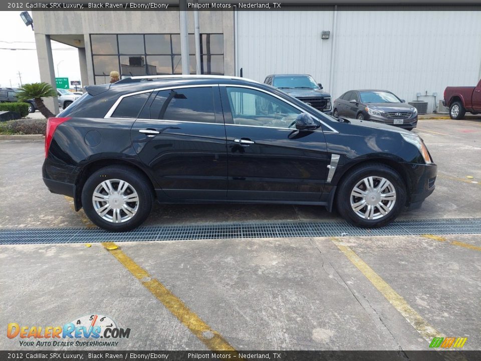 2012 Cadillac SRX Luxury Black Raven / Ebony/Ebony Photo #8