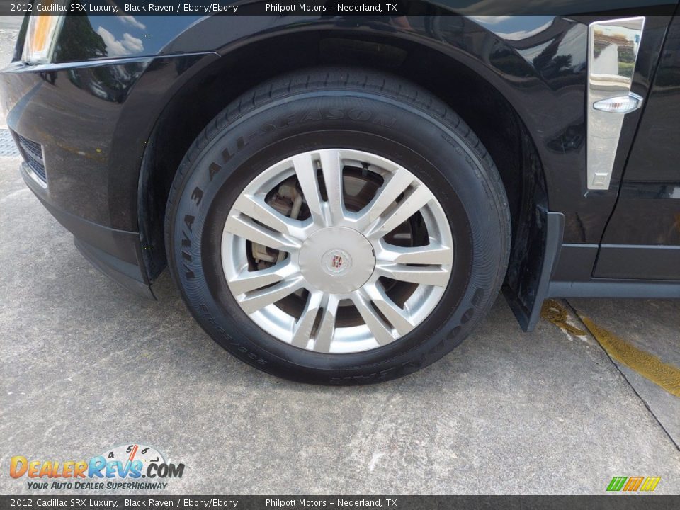 2012 Cadillac SRX Luxury Black Raven / Ebony/Ebony Photo #9