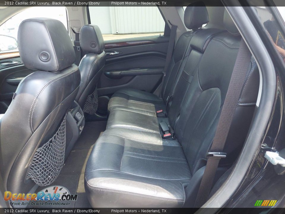 2012 Cadillac SRX Luxury Black Raven / Ebony/Ebony Photo #12