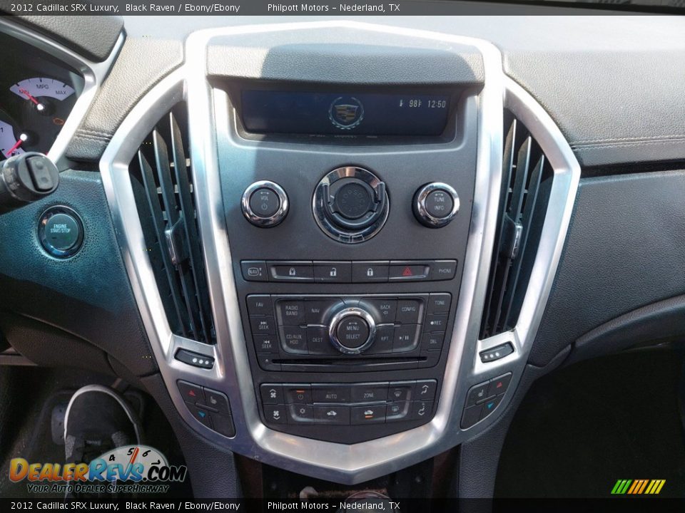 2012 Cadillac SRX Luxury Black Raven / Ebony/Ebony Photo #19