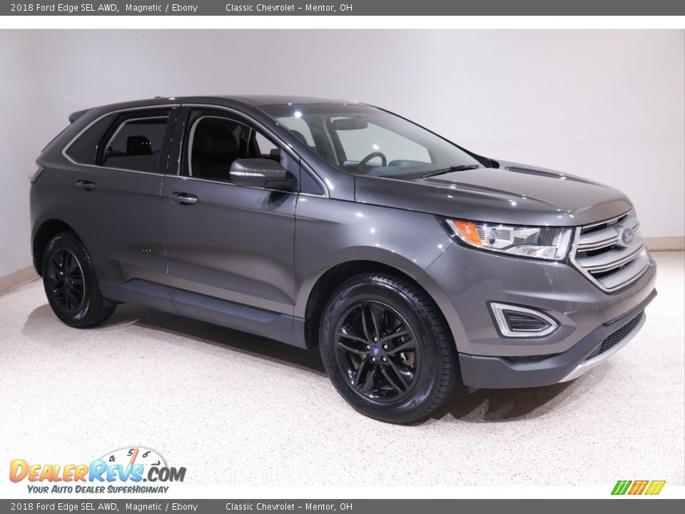 2018 Ford Edge SEL AWD Magnetic / Ebony Photo #1