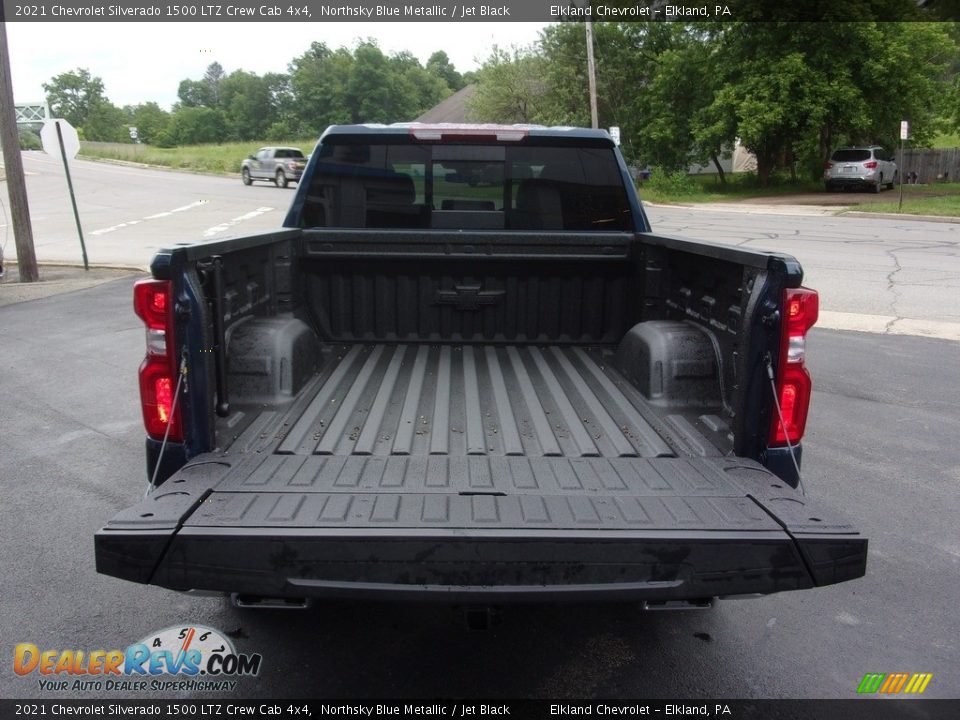 2021 Chevrolet Silverado 1500 LTZ Crew Cab 4x4 Northsky Blue Metallic / Jet Black Photo #10