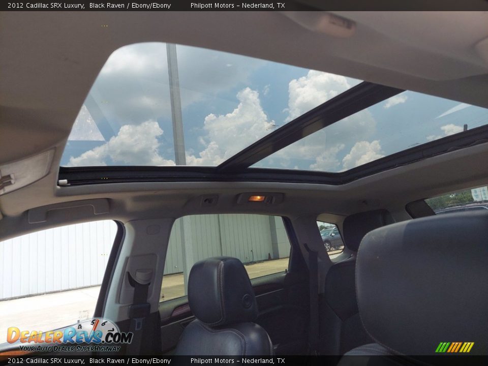 2012 Cadillac SRX Luxury Black Raven / Ebony/Ebony Photo #23