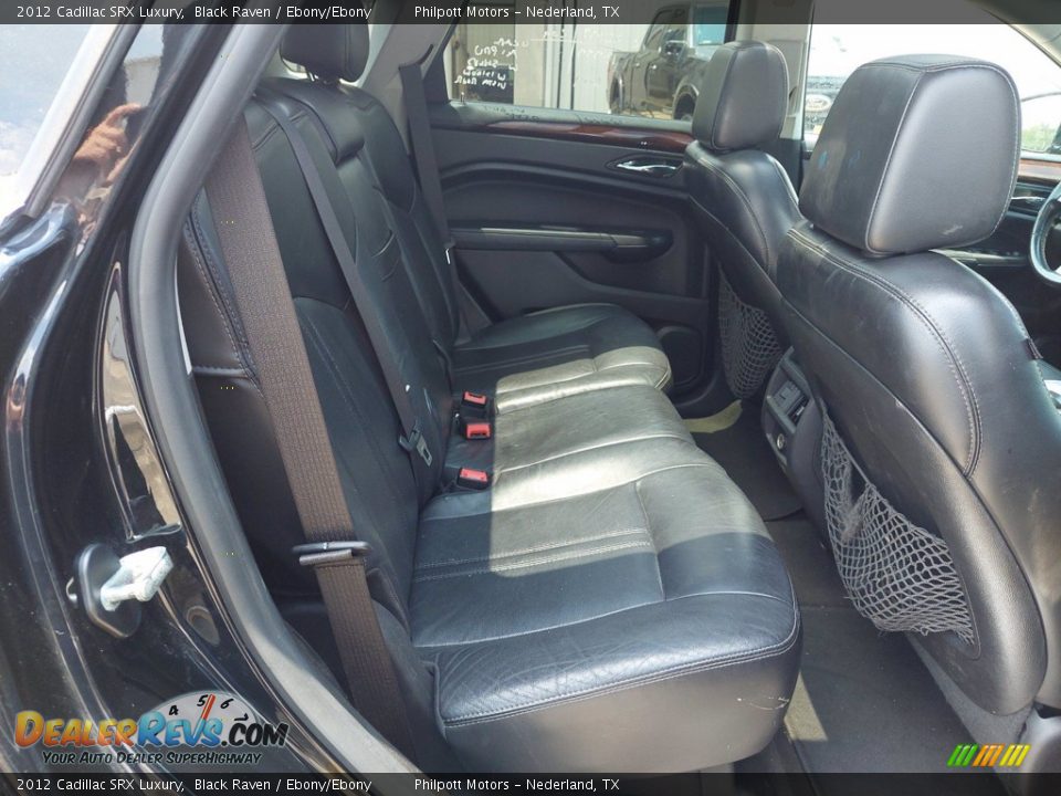 2012 Cadillac SRX Luxury Black Raven / Ebony/Ebony Photo #25