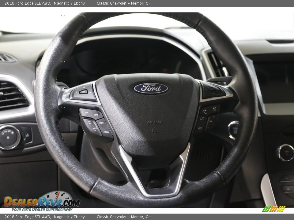 2018 Ford Edge SEL AWD Magnetic / Ebony Photo #7