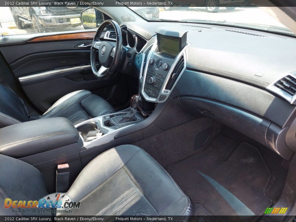 2012 Cadillac SRX Luxury Black Raven / Ebony/Ebony Photo #28