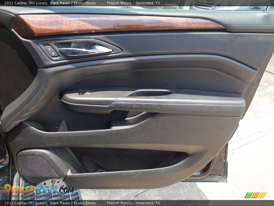 2012 Cadillac SRX Luxury Black Raven / Ebony/Ebony Photo #29
