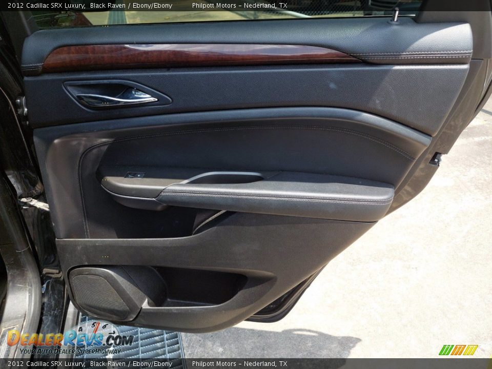 2012 Cadillac SRX Luxury Black Raven / Ebony/Ebony Photo #30