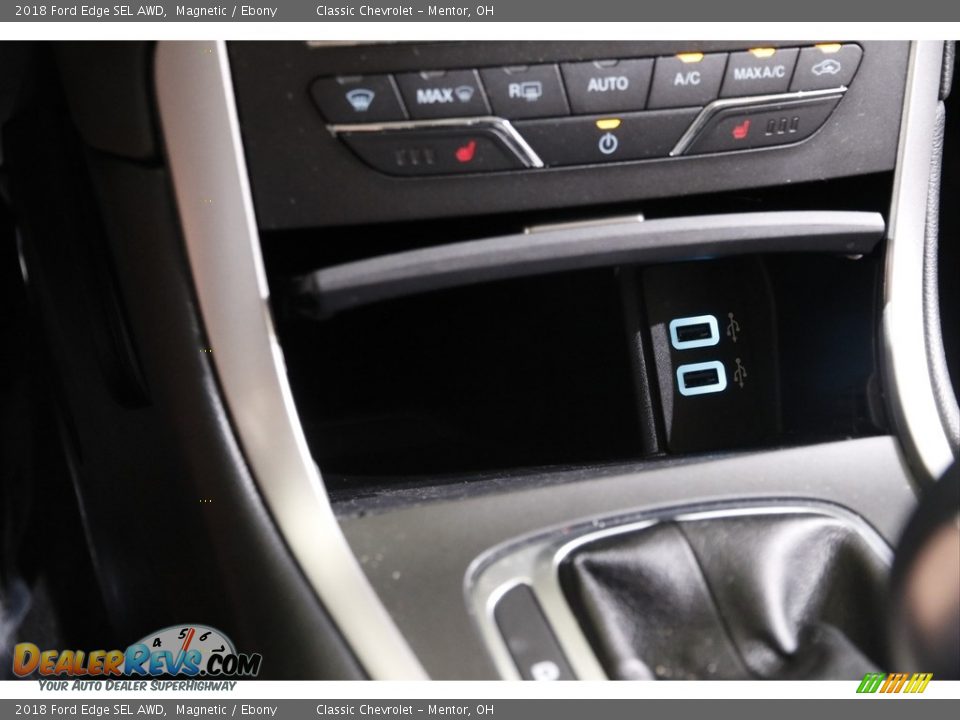2018 Ford Edge SEL AWD Magnetic / Ebony Photo #15