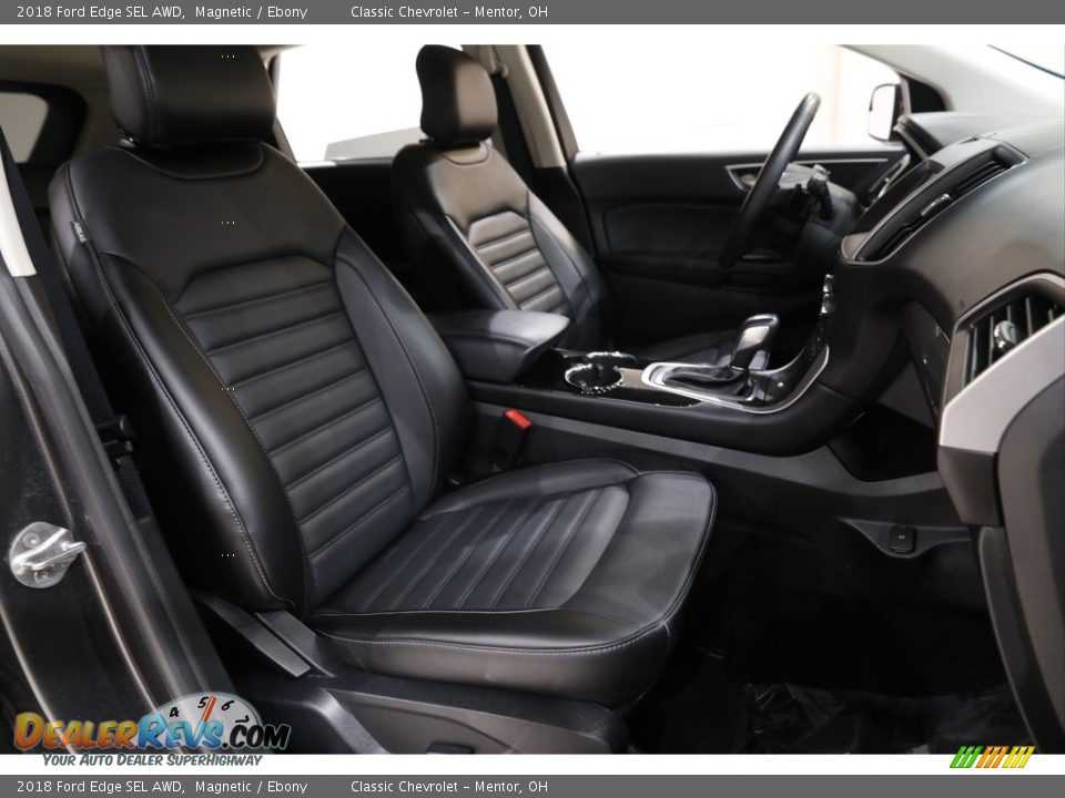 2018 Ford Edge SEL AWD Magnetic / Ebony Photo #16