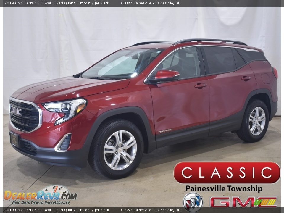 2019 GMC Terrain SLE AWD Red Quartz Tintcoat / Jet Black Photo #1