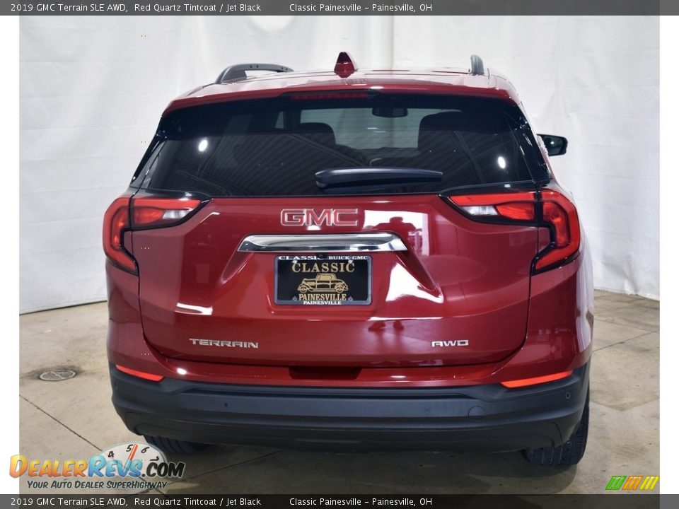 2019 GMC Terrain SLE AWD Red Quartz Tintcoat / Jet Black Photo #3