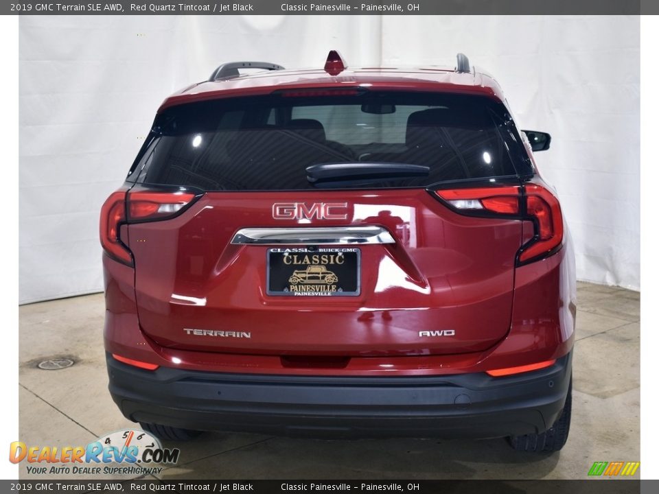 2019 GMC Terrain SLE AWD Red Quartz Tintcoat / Jet Black Photo #3