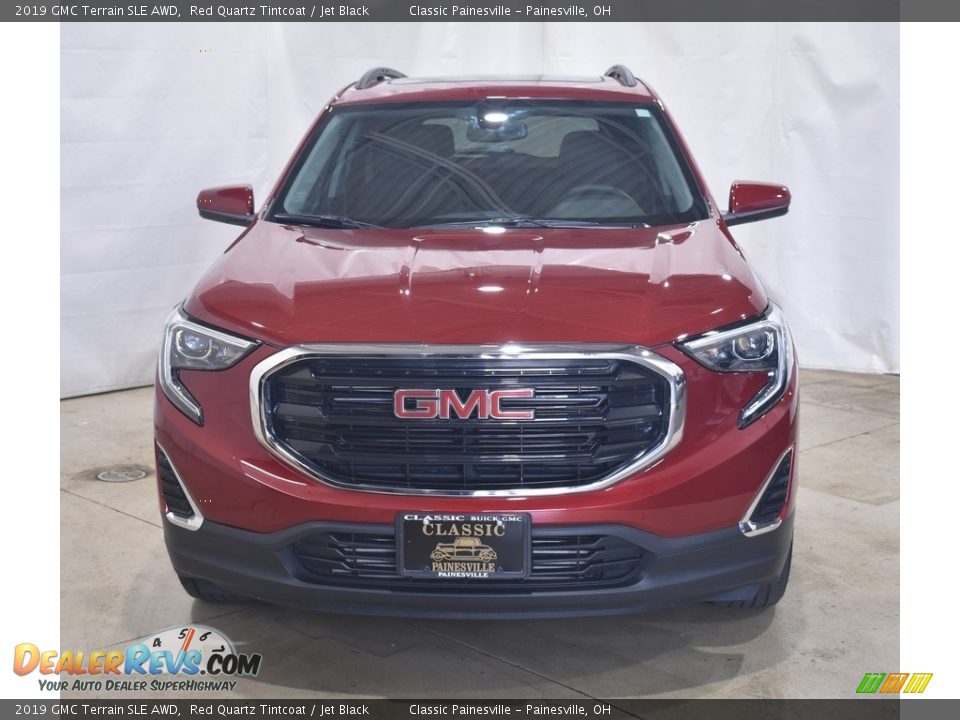 2019 GMC Terrain SLE AWD Red Quartz Tintcoat / Jet Black Photo #4